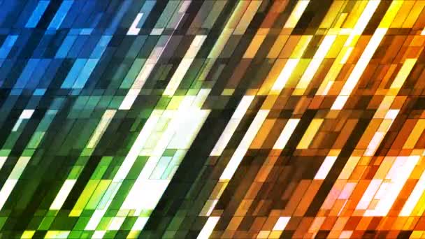 Broadcast Twinkling Slant Hi-Tech Pequeñas barras, multicolor, abstracto, Loopable, 4K
 - Imágenes, Vídeo