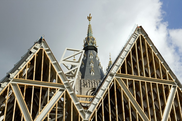 zvonice Belgie Gent - Fotografie, Obrázek