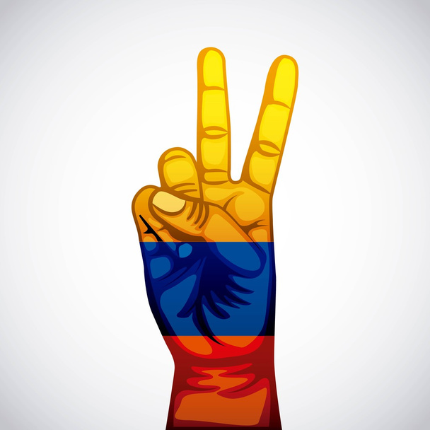 mano di pace colombiana simbolo
 - Vettoriali, immagini