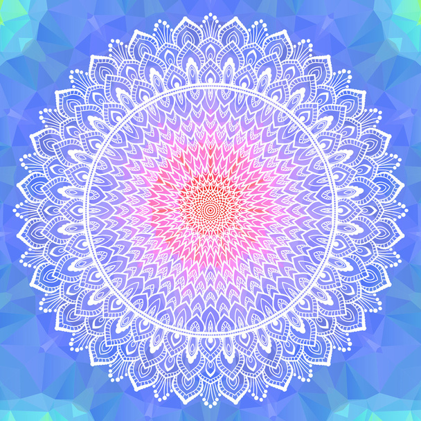 Beautiful Mandala element. - Вектор, зображення