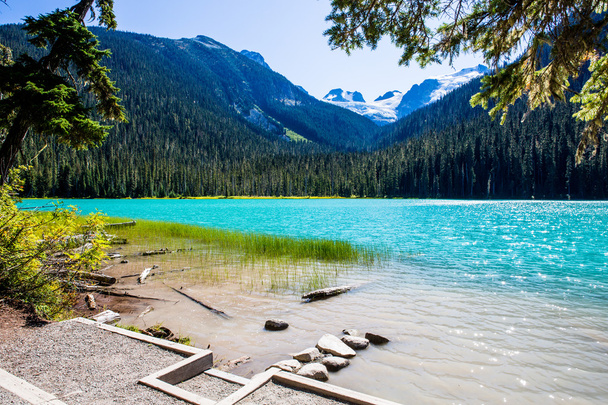 Lac inférieur Joffre, Joffre Lake Provincial Park, Bc, Canada - Photo, image