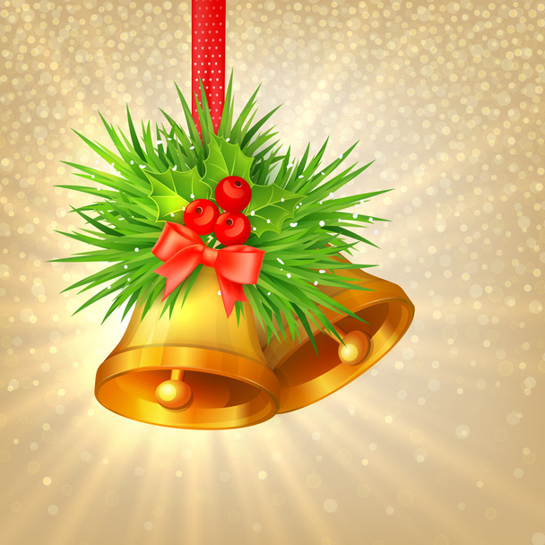Sfondo con campane di Natale
 - Vettoriali, immagini