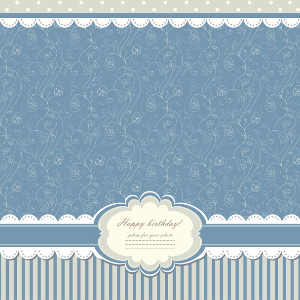 Baby vintage background - Foto, immagini