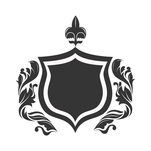 escudo ornamento legado
 - Vector, imagen