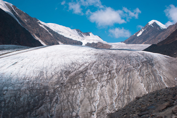 At the foothill of Big Aktru glacier - Photo, image