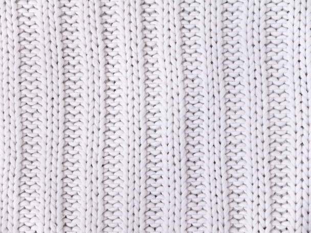 White knitted fabric - Photo, Image