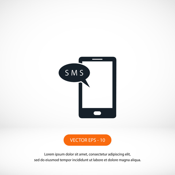 Akıllı telefon sms simgesi - Fotoğraf, Görsel
