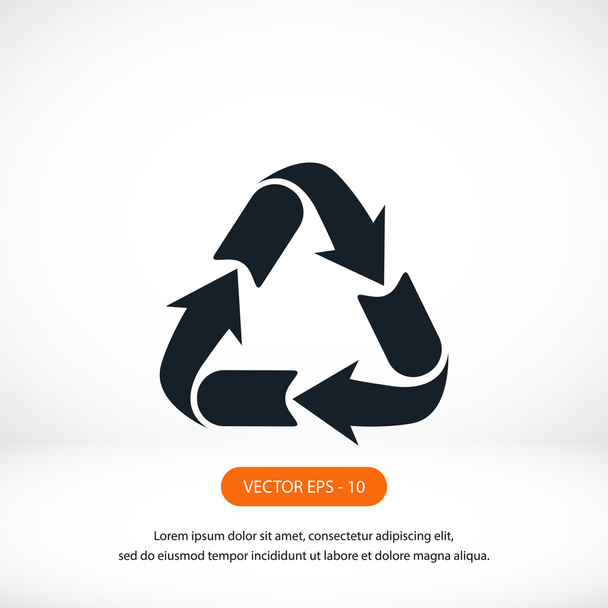 Recycle sign icon - Photo, Image