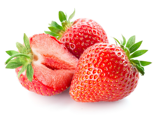 Fresh strawberry isolated on white background - Valokuva, kuva