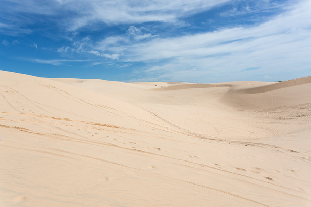white sand dune desert in Mui Ne, Vietnam - Photo, Image