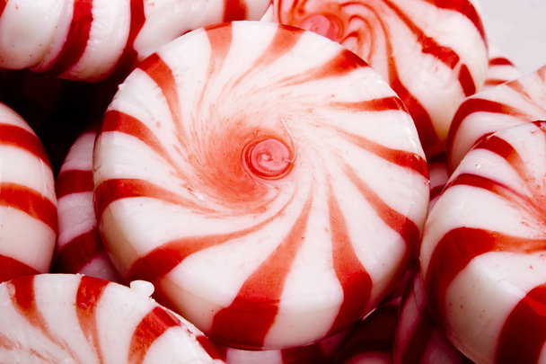 Red Striped Peppermints - Photo, Image