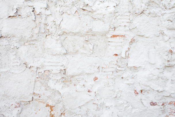 Mur en brique blanche et pierre
 - Photo, image