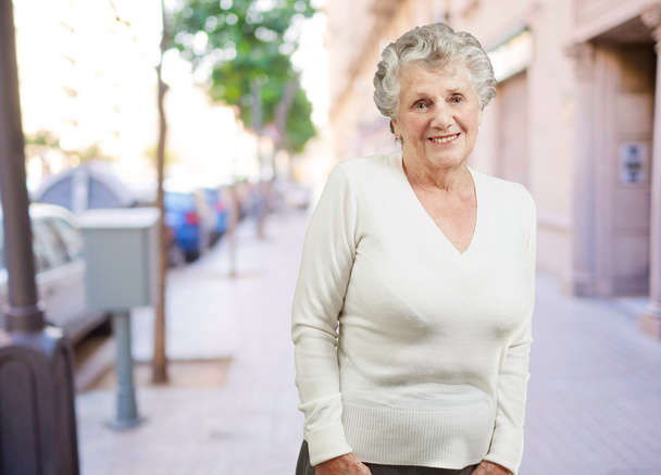 Portrait Of A Senior Woman - Фото, изображение