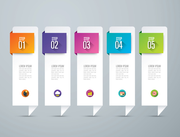infographics design template - Vector, Image