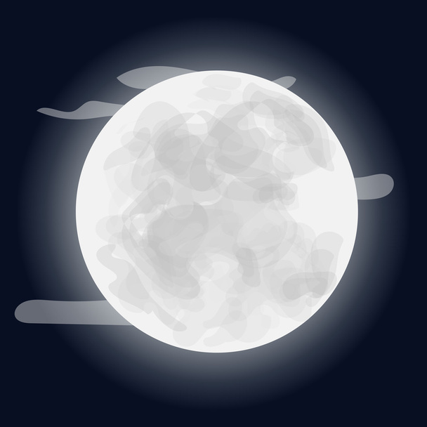 Vector de luna llena
 - Vector, Imagen