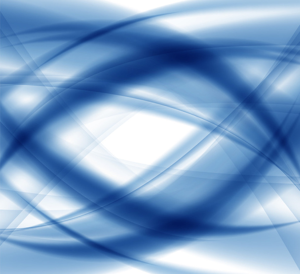 Αφηρημένο μπλε κύμα σύνολο σε διαφανές φόντο. Διάνυσμα εικ - Διάνυσμα, εικόνα