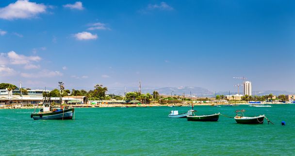 Лодки в порту Акко - Израиль
 - Фото, изображение