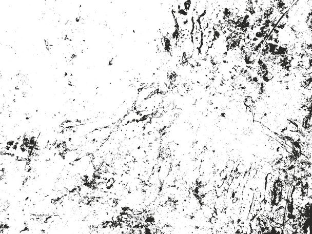 Texture de recouvrement perturbée du métal de poussière, béton écaillé fissuré
 - Vecteur, image