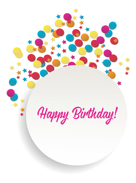  Birthday Greeting Card - Vector, Image