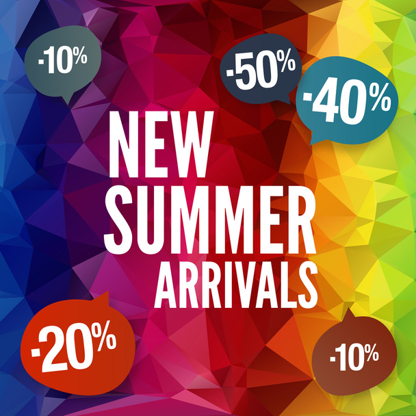 Summer special discounts - Вектор,изображение