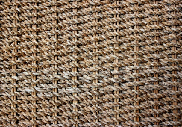 Textura de tecelagem de palha
 - Foto, Imagem
