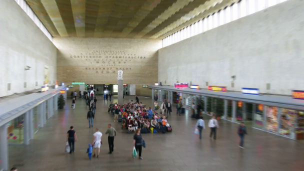 Zeitraffer am Bahnhof - Filmmaterial, Video