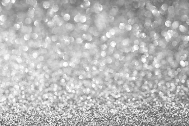 Abstract glitter silver background - Photo, Image