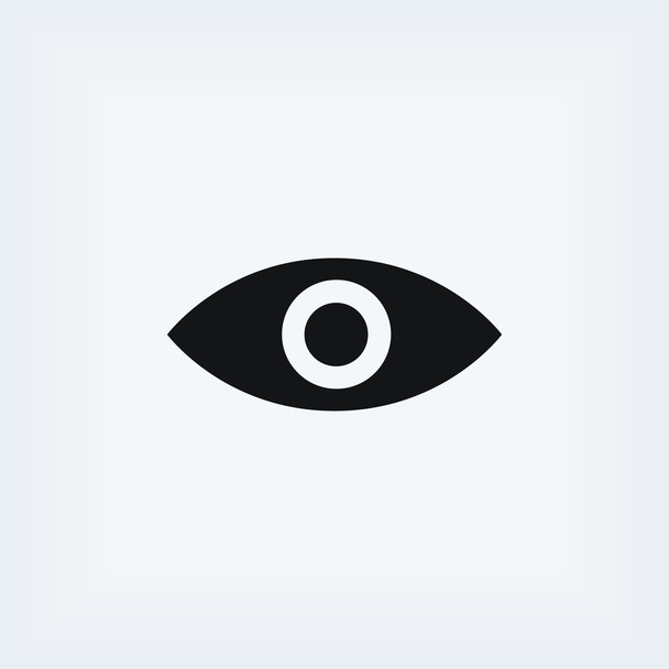 Вектор значка глаза
 - Фото, изображение