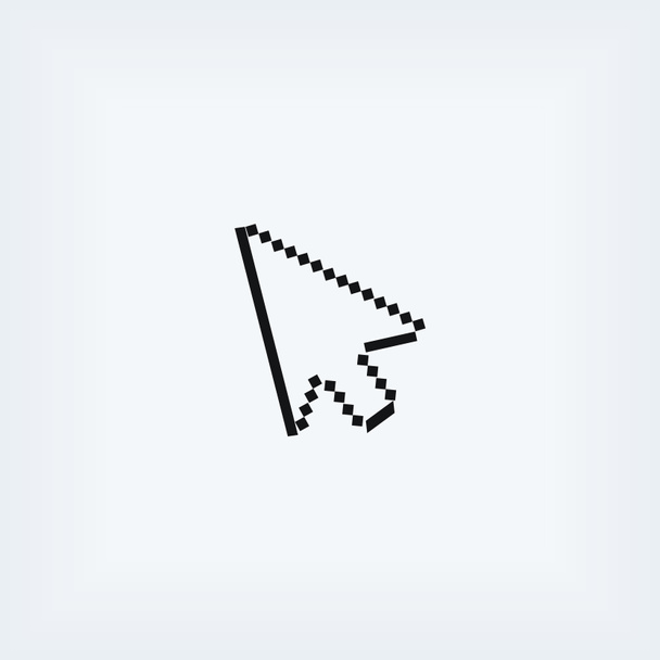 computer arrow icon - Photo, Image