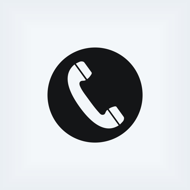 Vektor-Symbol für Telefonempfänger - Foto, Bild