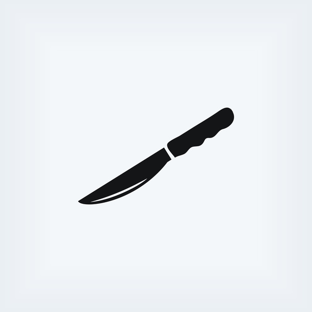 Knife icon vector - Φωτογραφία, εικόνα