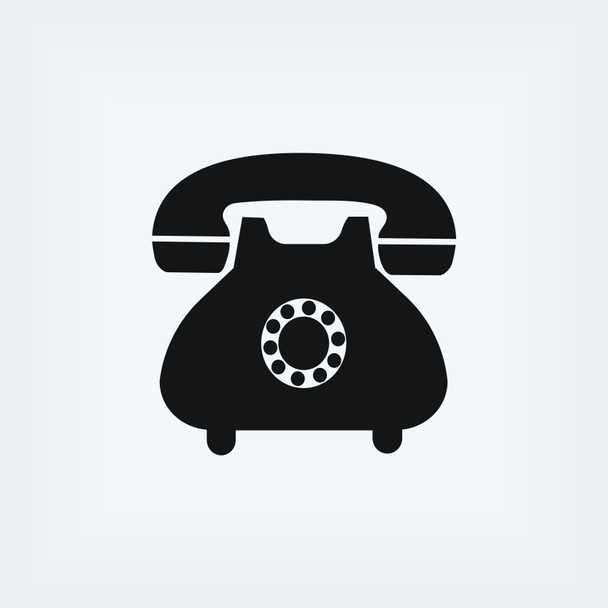 Teléfono icono vector
 - Foto, Imagen