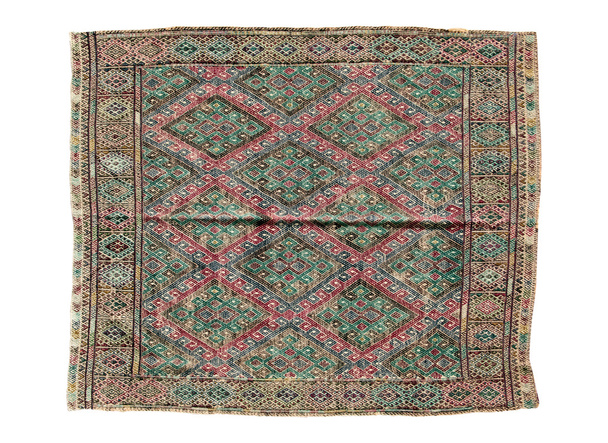 tapetes decorativos antigos tecidos à mão
  - Foto, Imagem