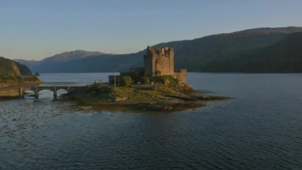  Eilean Donan замок Loch Duich, Шотландія - Кадри, відео