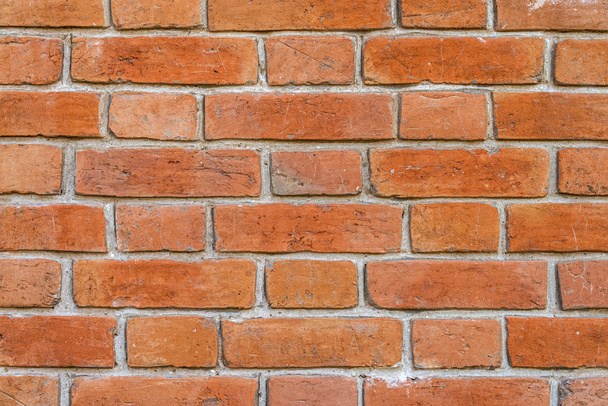 Brick masonry of a wall - Фото, изображение