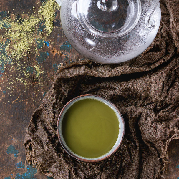Cup of matcha tea - Foto, Imagen