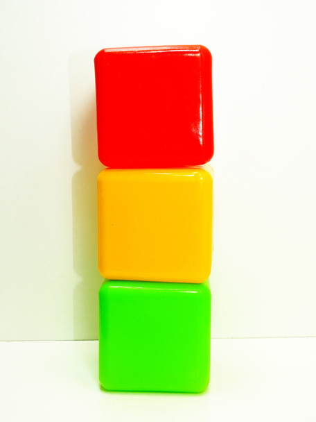 Colorful traffic light - Photo, Image