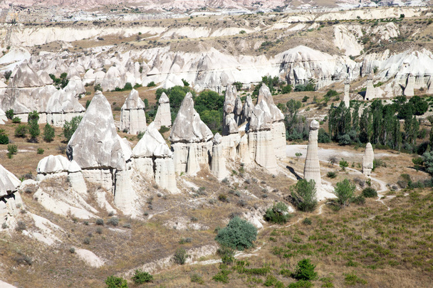Unique geological formations in Cappadocia  - Foto, afbeelding