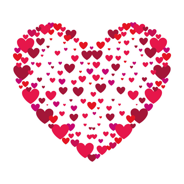 червоне серце любов форму
 - Вектор, зображення