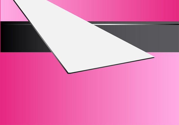 Curva de línea rosa en el vector de fondo negro para el diseño de texto y mensaje
 - Vector, Imagen