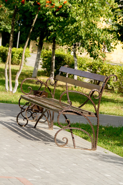 Bench in a Park - Photo, Image