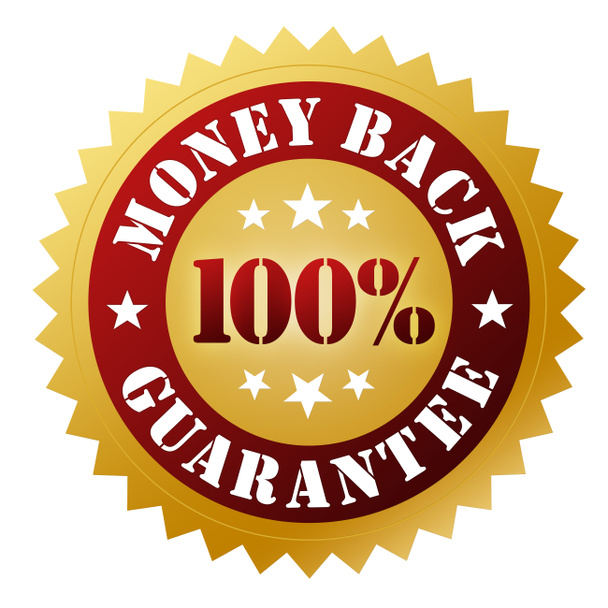 money back guarantee badge concept 3d illustration - Photo, Image