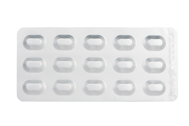 Aluminum blister pack of tablet - Photo, Image