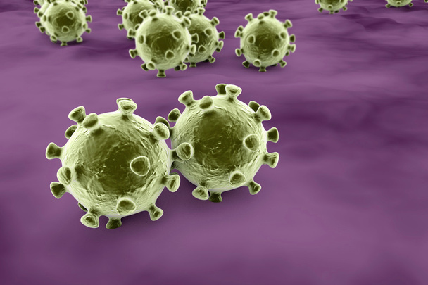 Viry infikují lidské buňky - Fotografie, Obrázek