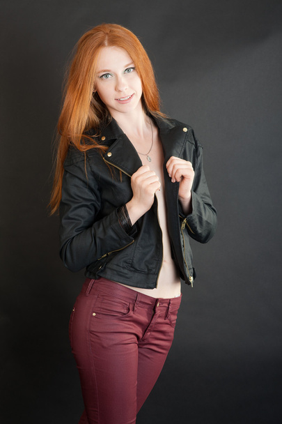 Girl with red hair - Foto, Bild