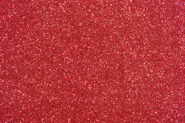 red glitter texture abstract background - Photo, Image