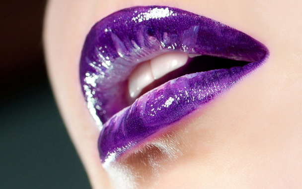 Beautiful woman's lips - Foto, Imagem