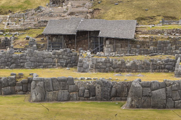 Kőfaragás, a falak, a mikor, Cusco, Peru - Fotó, kép
