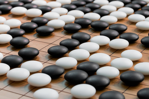 Go game or Weiqi (Chinese board game) - Photo, Image