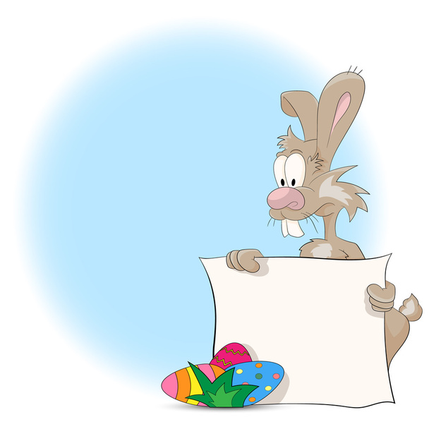 Cartoon Easter bunny - Photo, Image